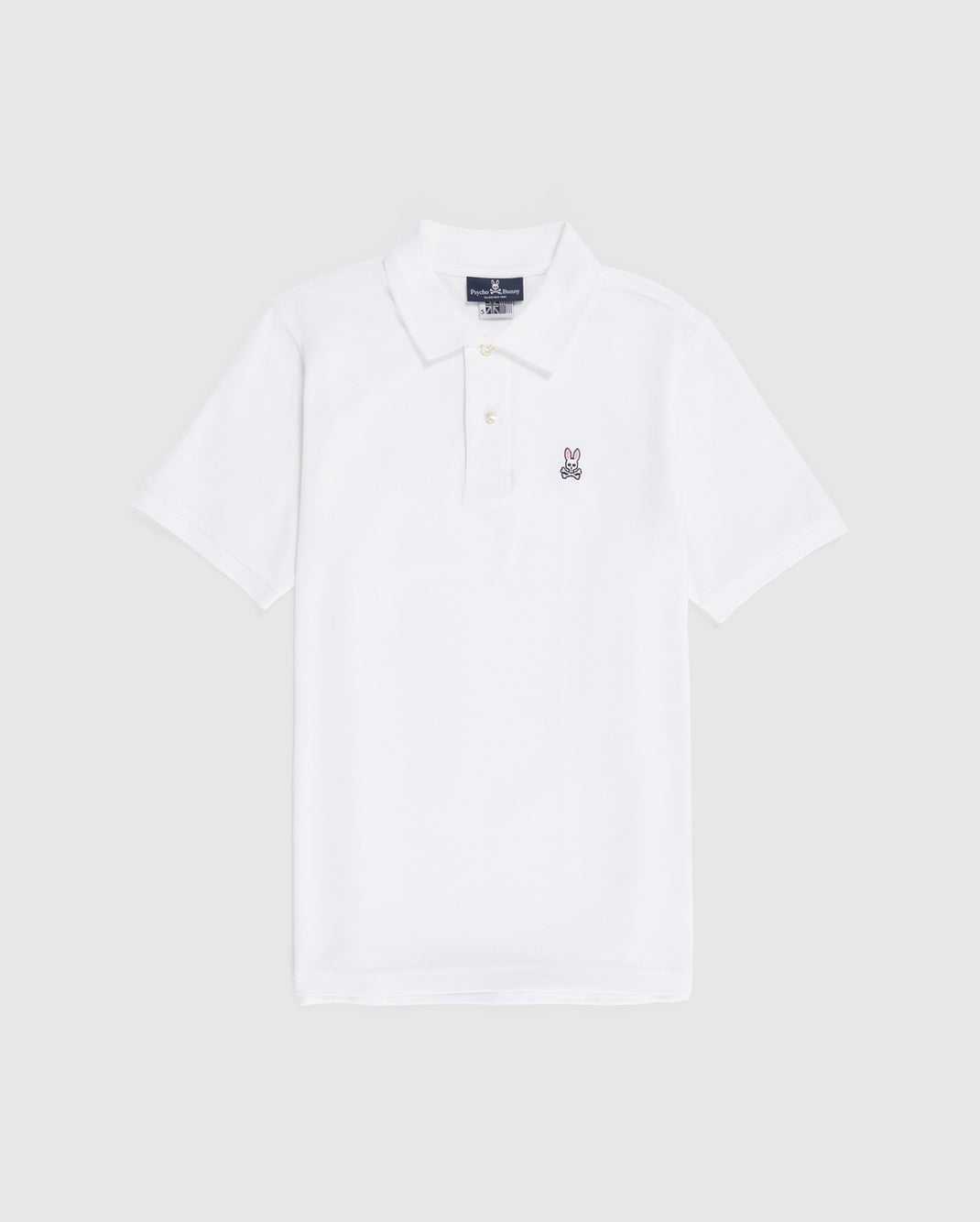 Polos Psycho Bunny Classic Polo Blanche Homme | NTS-06035071